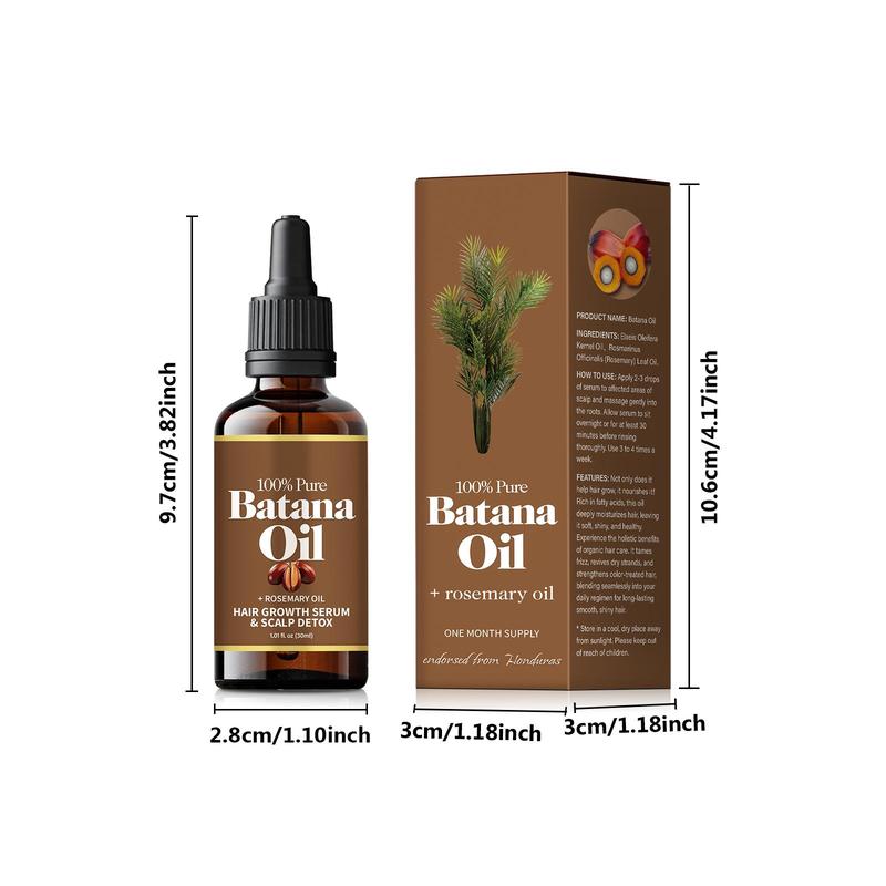Batana Hair Care Oil, 1 Box/2 Boxes Nourishing & Moisturizing Hair Essential Oil for Dry & Damaged Hair, Organic Care Product for Women & Men, Christmas Gift 7