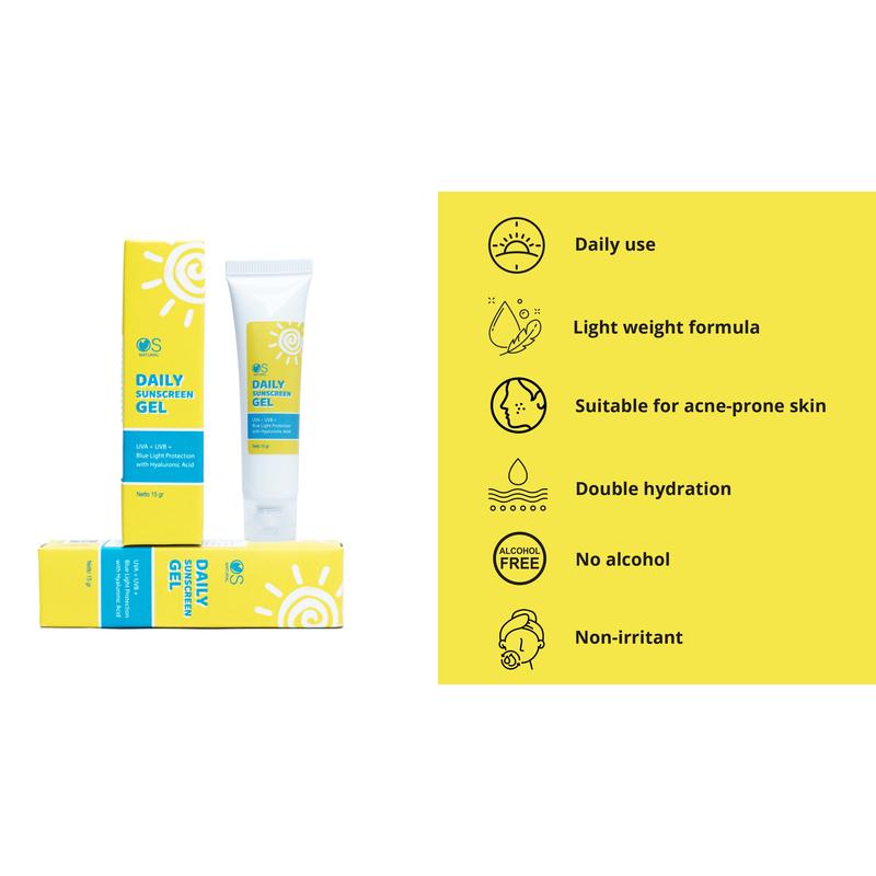 DAILY SUNSCREEN GEL (FOR ACNE) LARISSA 5