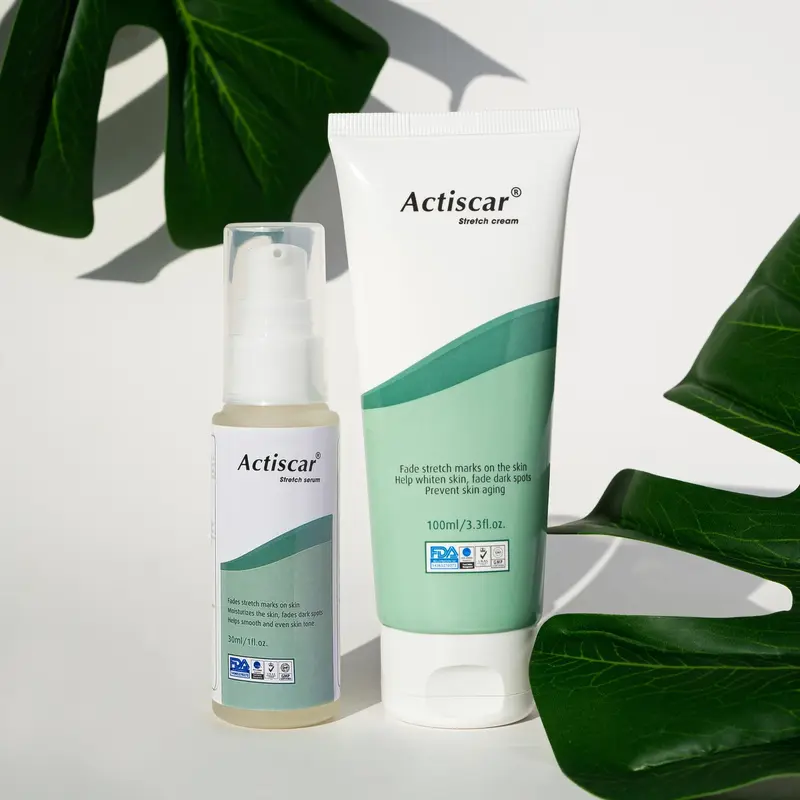 ACTISCAR Combo mờ rạn da - Hỗ trợ ngăn ngừa hình thành rạn mới, dưỡng ẩm, mờ rạn và tái tạo da (Serum 30ml và Kem 100g) 7