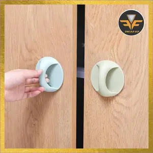 Pegangan Pintu Tempel untuk Lemari Pakaian Laci Pintu / Handle Pegangan Gagang Pintu Tempel