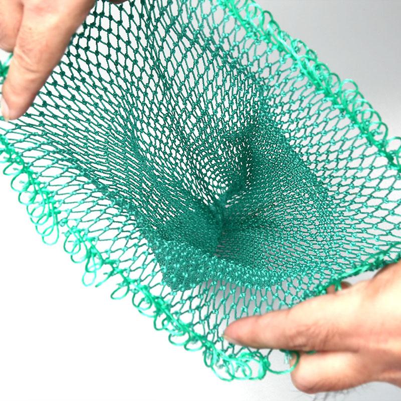 Product Introduction of Túi lưới lưới, màu xanh lá cây, để câu cá, lồng túi cá, dụng cụ, dụng cụ hạ cánh câu cá, phụ kiện 18