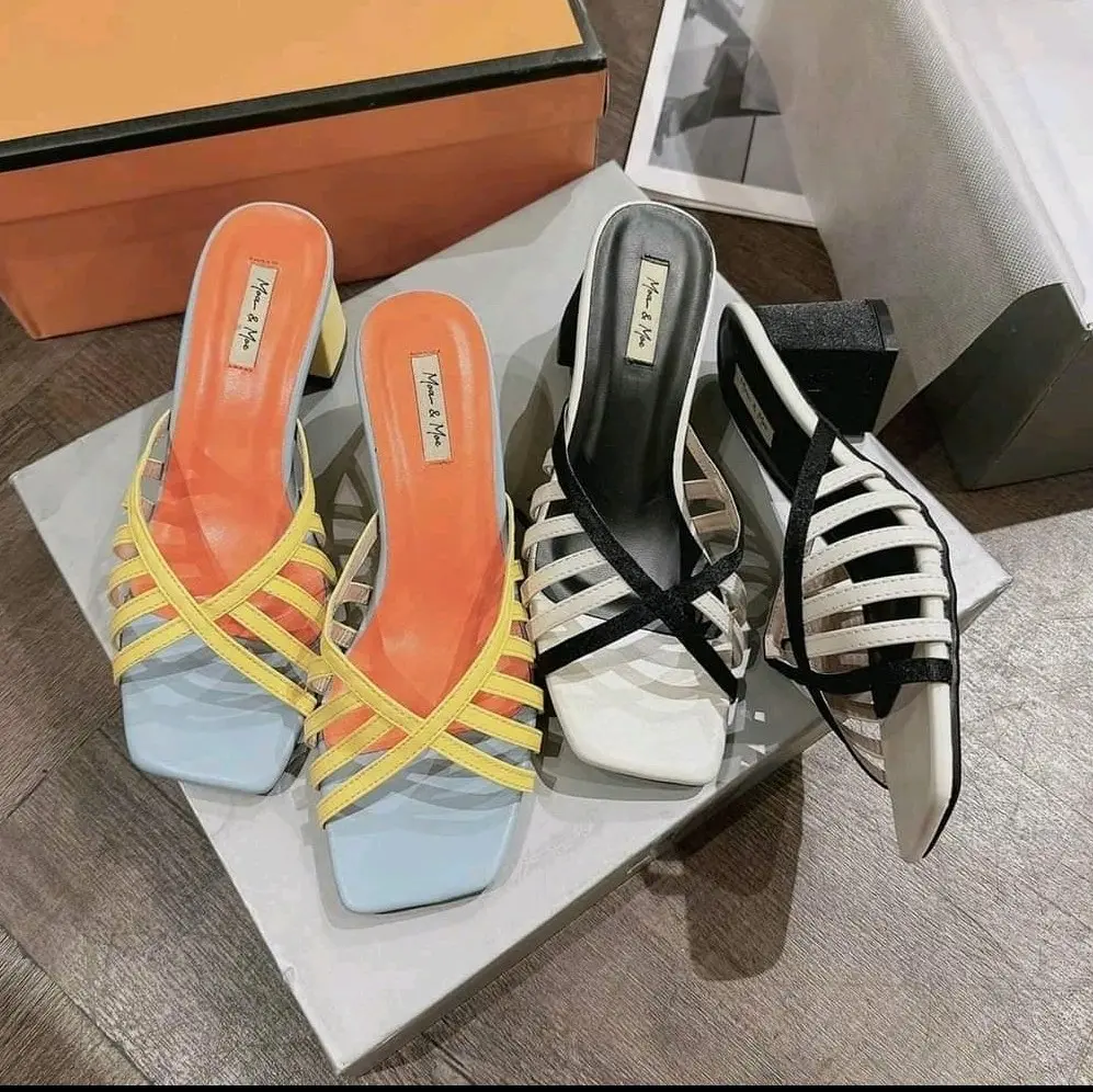Gót 5 phân quai dây thời trang nữ DéP Sandal DéP Sandal guốc xỏ giay 7 got