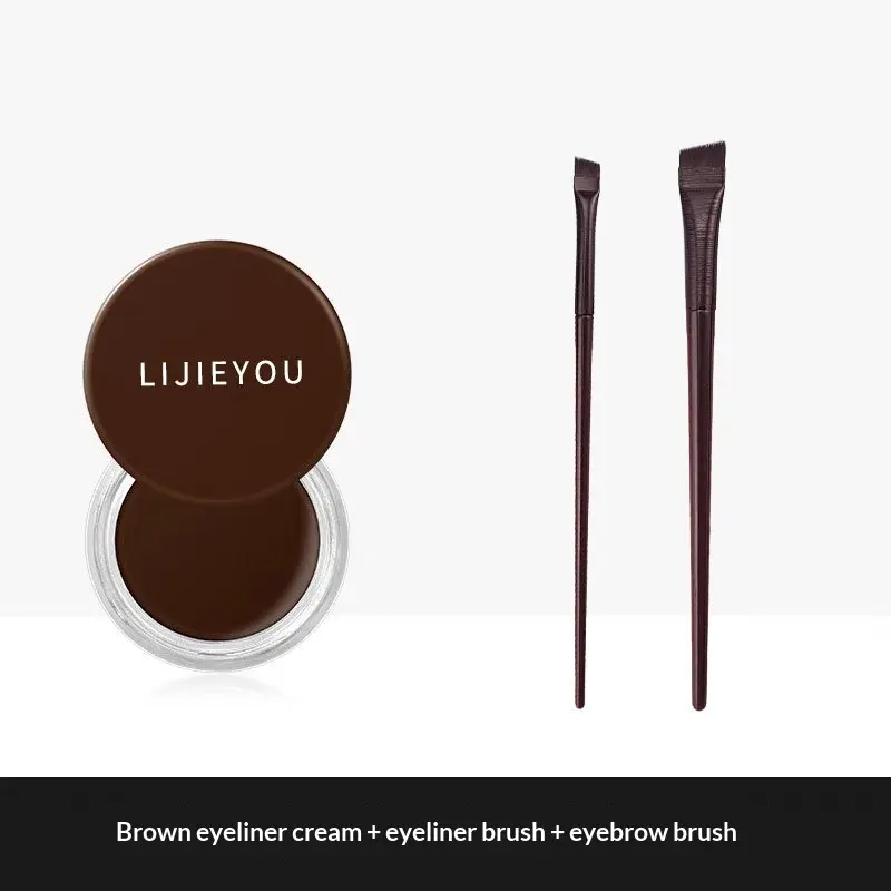 Coklat sikat mata + sikat alis