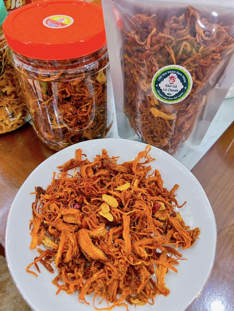 Product Introduction of KHÔ GÀ CHÁY TỎI NHÀ LÀM DAI NGON ĐẶC BIỆT Snack Ăn Vặt Food Thức Ăn 1