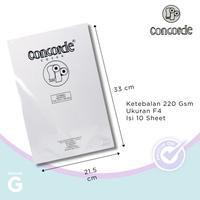 Gambar Cover Paper Concorde F4 220Gsm White dari Gramedia Kota Administrasi Jakarta Timur 2 Tokopedia
