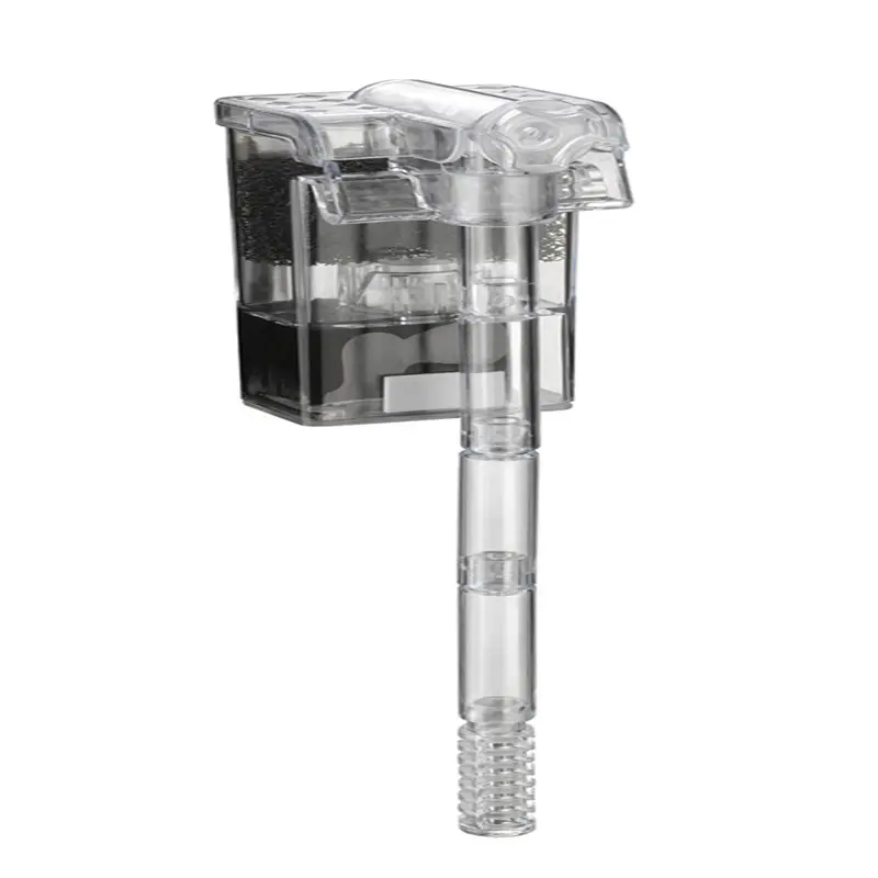 Máy lọc thác nước bên ngoài, kích thước nhỏ, cho bể cá, máy bơm lọc yên tĩnh, giao diện USB AC / DC, bơm lọc oxy sủi cục phụ hồ