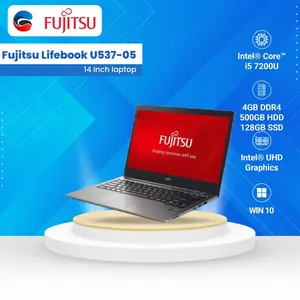FUJITSU Laptop Lifebook U537-05 Core i5-7200U / 4GB / 500GB + 128GBSSD