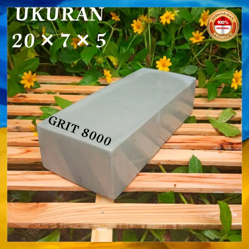 Batu asahan pisau asli alam Jumbo G-8000 knife asah