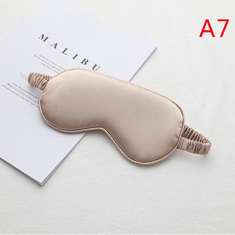 Product Introduction of Double-Side Pure Silk EyeShade Sleeping Eye Cover Eyepatch Health Sleep Shading 40