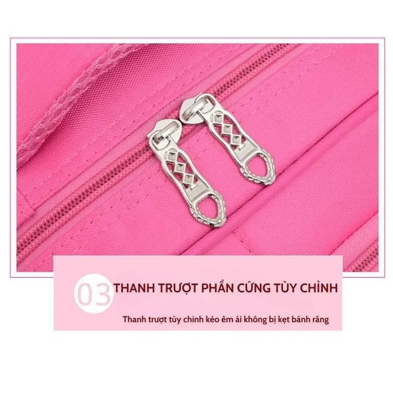 (Sẵn HCM) Tổng hợp các mẫu balo thỏ cho bé gái, balo mầm non dễ thương, cặp đi học chống gù lưng chống thấm nước cho bé 4