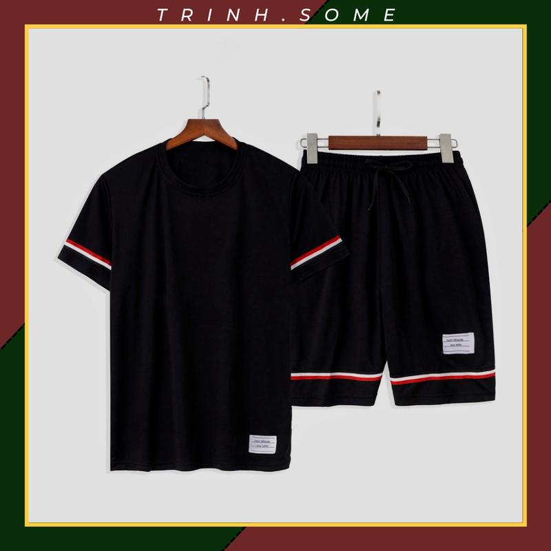 Bộ Thể Thao Nam Mặc Nhà thun lạnh, bộ quần áo hè ngắn tay, Nhung Menswear Đủ size S - 2XL, Thoáng Khí, Thoải Mái thom. Mã SĐ-03