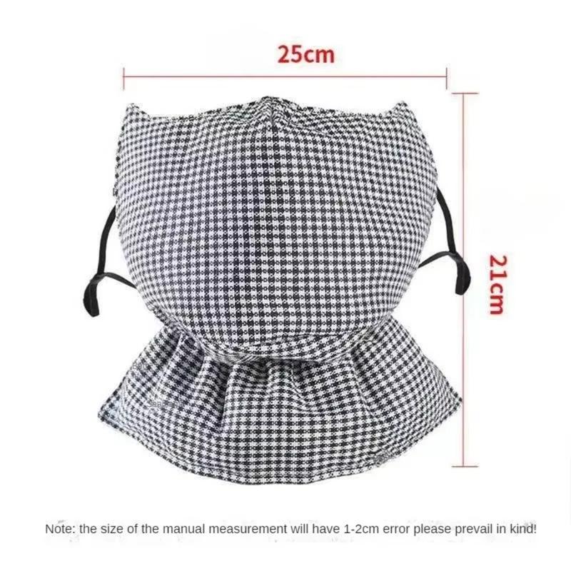 Warm Cotton Winter Face Mask Thickened Cold-proof Riding Facial Protector Face Cover Men Women 2