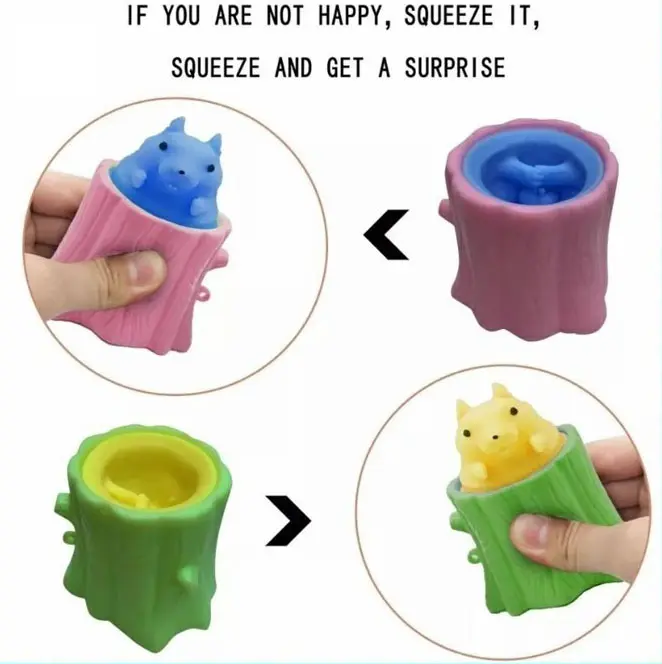 Mainan Squishy Tupai Karet / POP UP Tupai Karet Silikon Squeeze MAINAN Toy Toys Toys 1