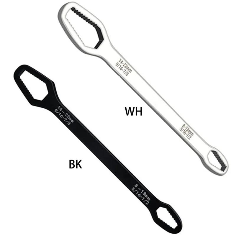 Product Introduction of Universal Open-End Wrench, Self-Tightening Ring Spanner, Suitable For 8-22 Mm, Various Screws And Nuts 20
