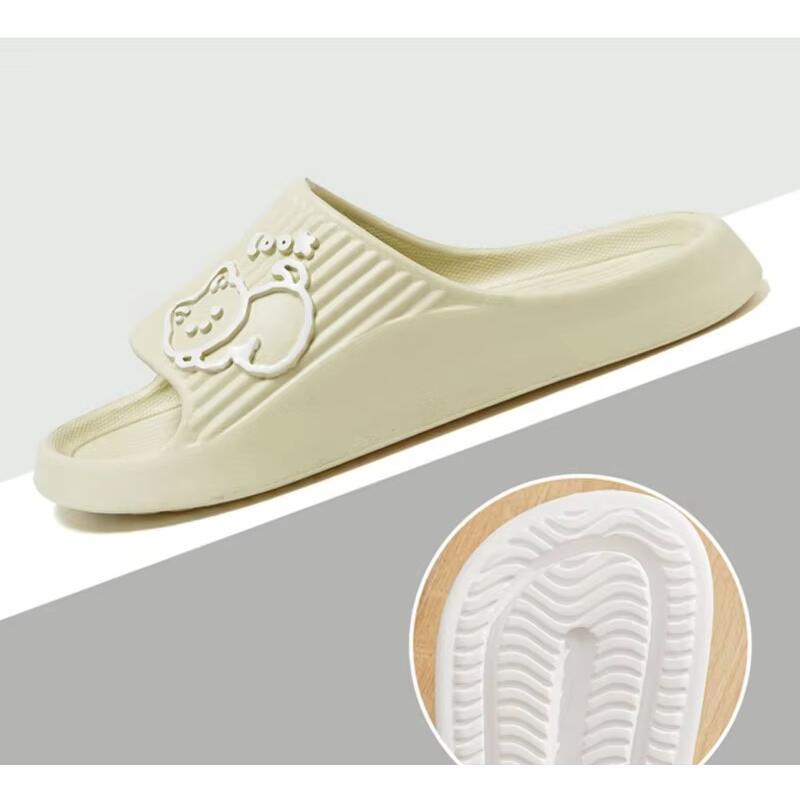 Product Introduction of Dép Lê Mùa Hè, Dép Đi Trong Nhà Phòng Tắm, Đế Bằng, Chống Trượt, Thiết Kế Hoạt Hình Gấu, Thích Hợp Đi Biển, Dép Nữ, Dép, Dép, Thích Hợp Sử Dụng Trong Nhà Và Ngoài Trời, 2023 DéP Slipper Women Có Quai Hoa 5