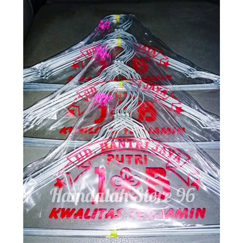 1Lusin(12pcs)Hanger Baju Kawat Stainless  Kuat
