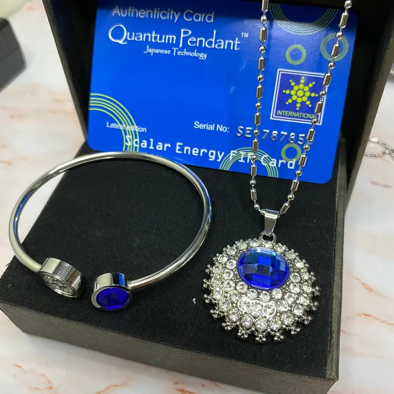 PROMO TERBARU KALUNG DAN GELANG PRIA DAN WANITA MATAHARI BIRU ( BISA COD ) 0