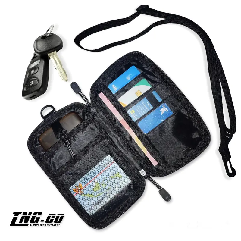 TNG.co -CARLO SLING POUCH - TAS HP ANTI AIR TAS PRIA WANITA / Tas leher / handbag /poucht bag/  tas selempang  waterproof 1
