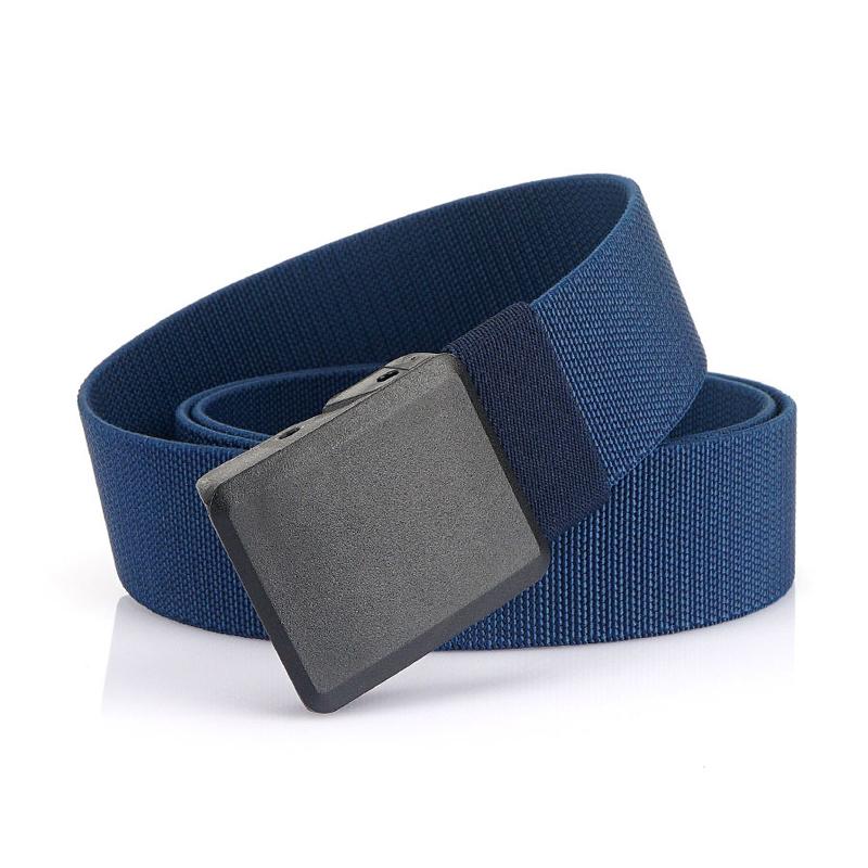 Product Introduction of Metalless Elastic Belt for Men and Women Premium Plastic Buckle Stretch Casual Belt 120cm Jeans Girdle Male 14
