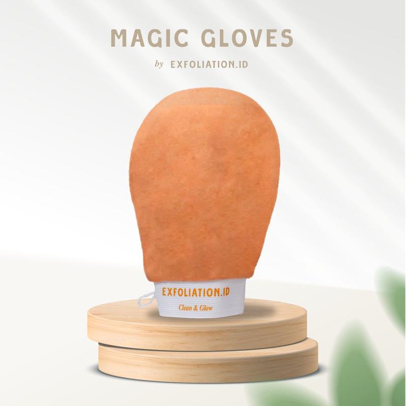 Product Introduction of Magic Glove / Pengangkat Sel Kulit Mati Kembali Sarung Tangan mandi 2