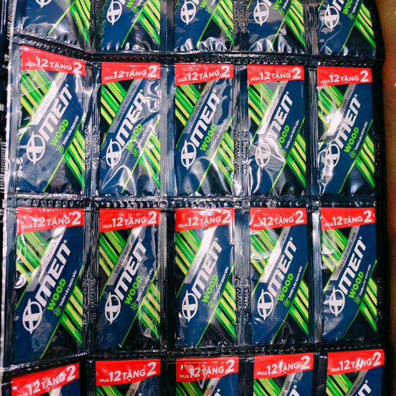 Combo 5 Dây Dầu Gội Xmen Hương Nước Hoa WOOD