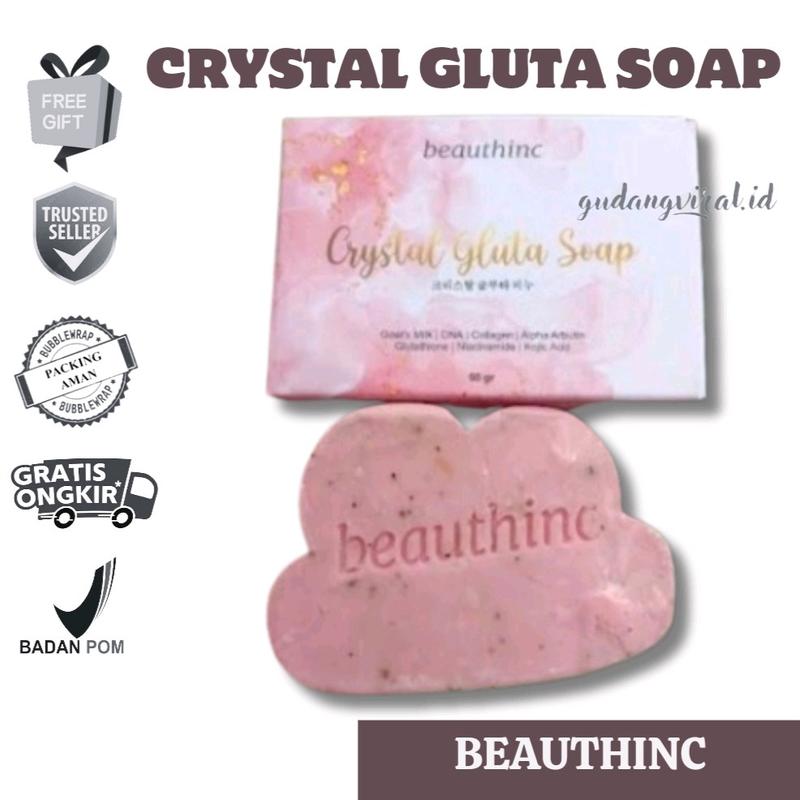 BEAUTHINC CRYSTAL GLUTA SOAP SABUN GLUTA SOAP BEAUTHINC Tubuh 0