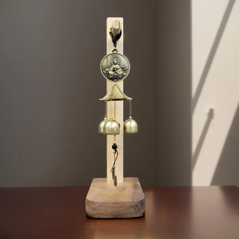 Kệ Treo Chuông Gió, Khánh Liên Hoa, Chậu Cây - Trang Trí Góc Thiền, Decor Nhà Cửa Decor Phòng 5