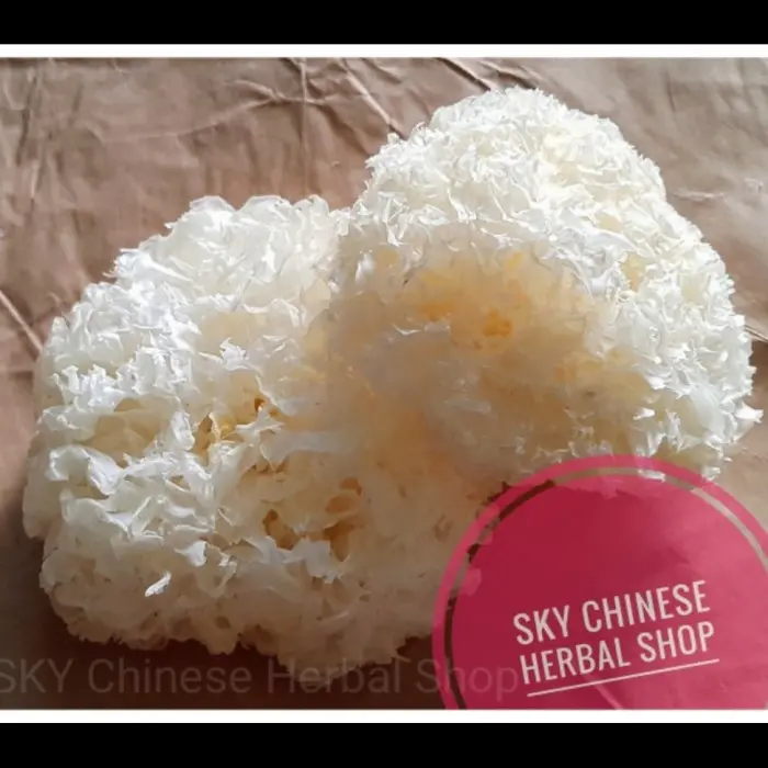 Jamur Putih Salju Premium / Dried Snow White Fungus / Bai Mu Er 0