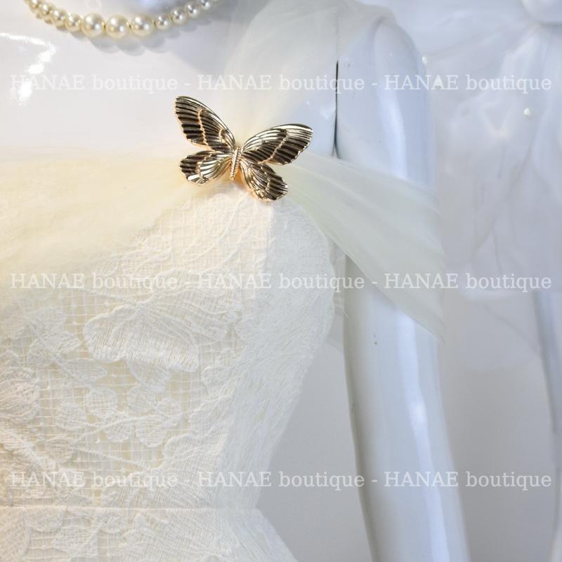 [HANAE] Đầm Đi Tiệc Trễ Vai Kèm Tag 1