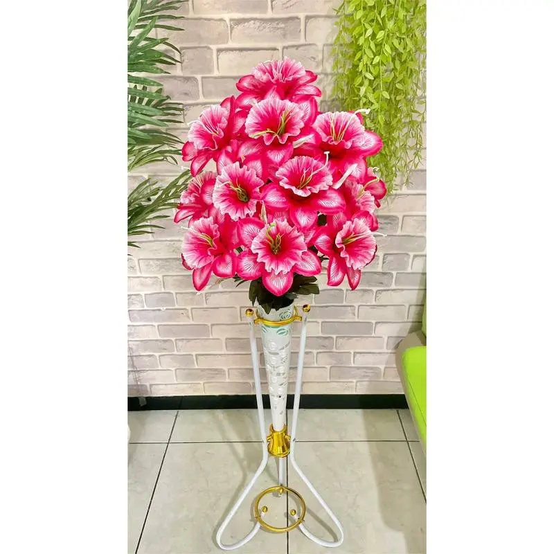 RANGKAIN BUNGA GLORIA/ BUNGA MORNING GLORY SET POT STANDING BESI IMPORT