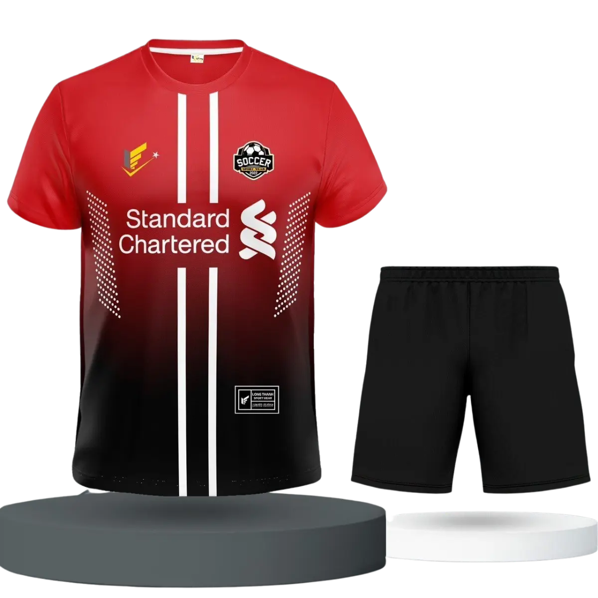Bộ quần áo thể thao Liverpool , đồ đá banh trẻ em và người lớn - Top