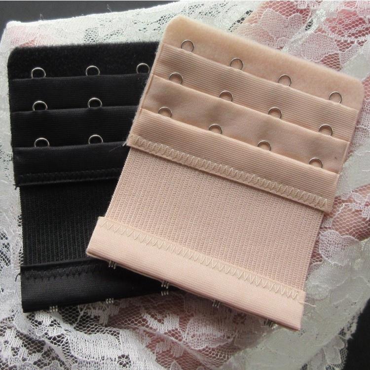 [NL] EXTENSION BH PENGAIT SAMBUNGAN  2 3 4 KAIT HOOK EXTENDER BRA EKSTENSI PERPANJANGAN TAMBAH TAMBAHAN KAIT 2 3 4 TALI SOREX COD PANJANG 943 3
