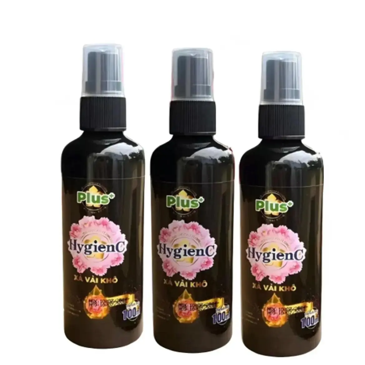 Nước xả vải khô HygienC Plus+ dạng xịt - Dung tích 100ml Làm Sạch