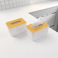 Gambar Kotak Tisu Bambu Multifungsi | Penambah Estetika Ruang Tamu & Meja Makan - M dari king rabbit official Kota Tangerang 5 Tokopedia