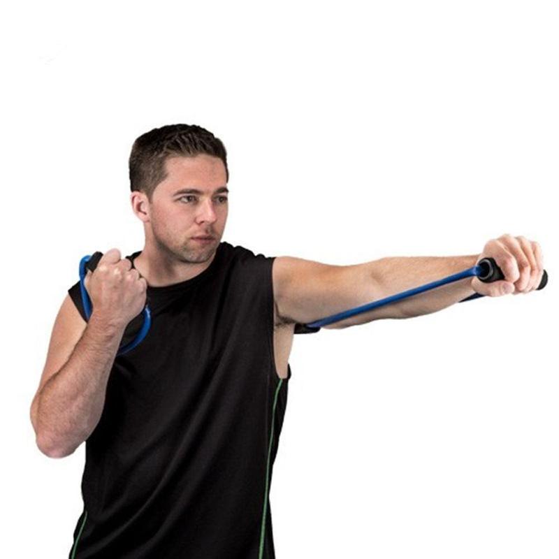 CENPAI Boxing Resistance Band Weight Loss 15/20/25/30/35 Pounds Arm Strength Pull Rope Exercise Training Expander Yoga Elastic Band 8