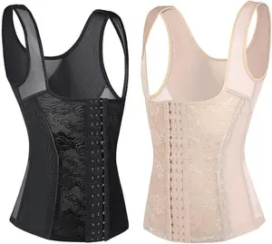 Korset Wanita Long Torso 6 Level Pengait Perut Waist longtorso korset