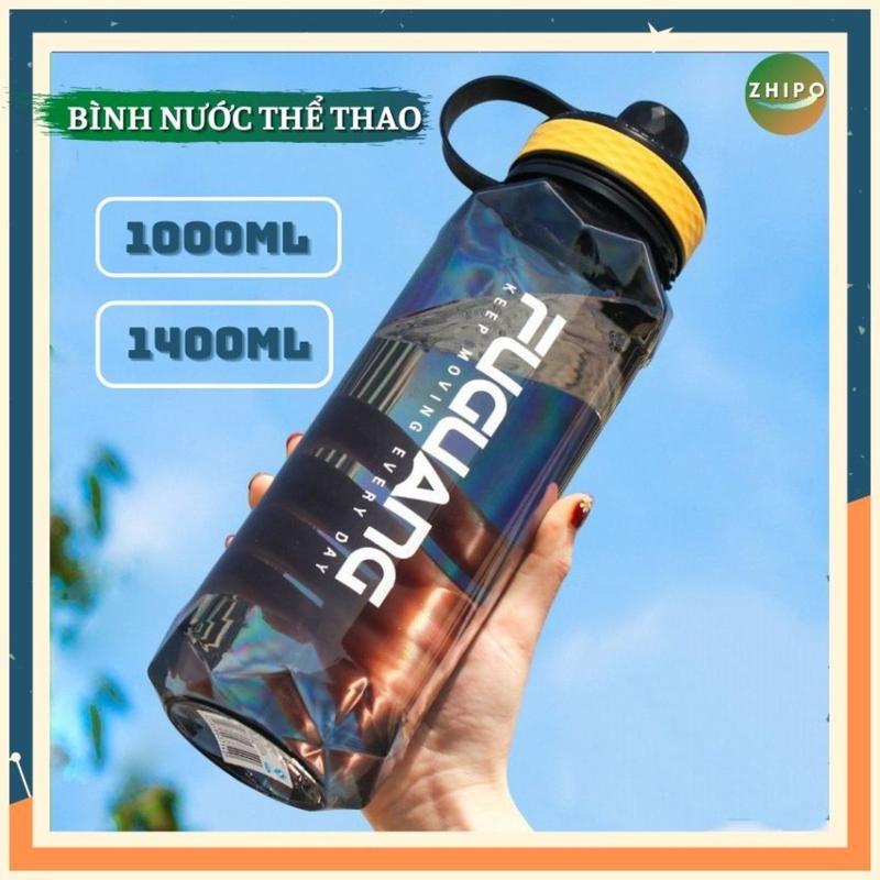 Bình Nước Thể Thao Tập Gym 2000ML Không Mùi Chống Sặc Nhựa PC 58 Cấp Thực Phẩm An Toàn ZHIPO SPORT Nam