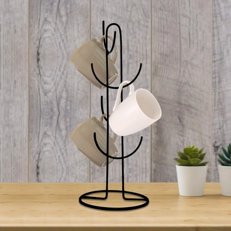 STAND CANGKIR BESI TEBAL MUAT 8PCS MUG 2