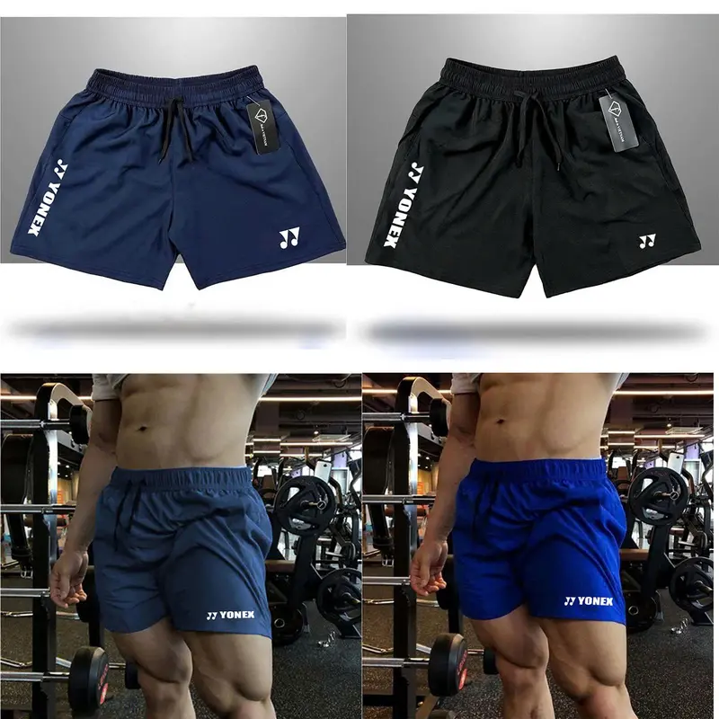 QUẦN ĐÙI THỂ THAO, CHẤT MÈ THÁI THOÁNG MÁT, CO GIÃN 4 CHIỀU. SIZE 45 - 100 kg. MẪU YONEX 0