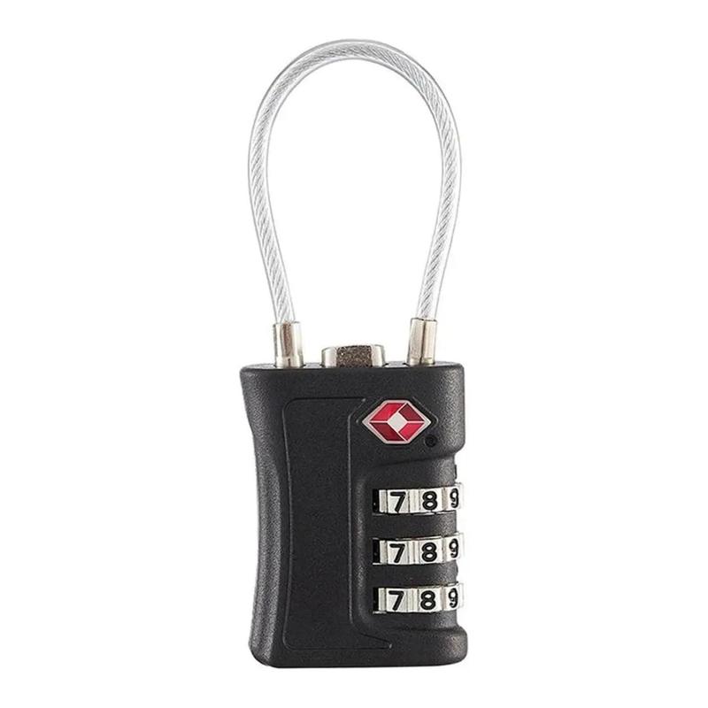 Product Introduction of Portable Password Lock, Changeable Password Lock, TSA Locks for Travel, Padlock for Cabinet, Locker, Gym, School, Suitcases, Baggage, Small Cabinets 0