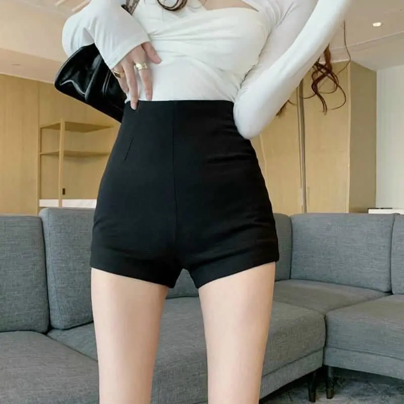 quần short idol độc quyền nhà NgaHuyen chất umi dày có khóa kéo 0