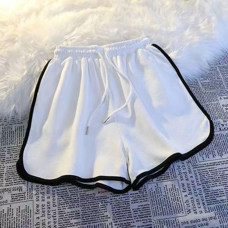 Product Introduction of Shorts Women's Summer Casual Wide-Leg Pants Women's Pajama Bottoms Student Mid-Rise Pants Fashion Simple Sports Pants Women's Shorts 10