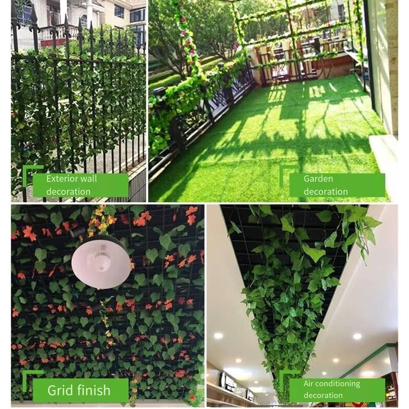 Product Introduction of Cây thường xuân nhân tạo, Cây leo tổng hợp, Lá thường xanh giả, Trang trí vòng hoa giả, Tấm phủ tường xanh, Tấm treo, Thích hợp cho mọi mùa, Sử dụng trong nhà và ngoài trời, Làm bằng nhựa, Dây leo leo bốn mùa Decor Trang Trí Nhà Decor Phòng 20