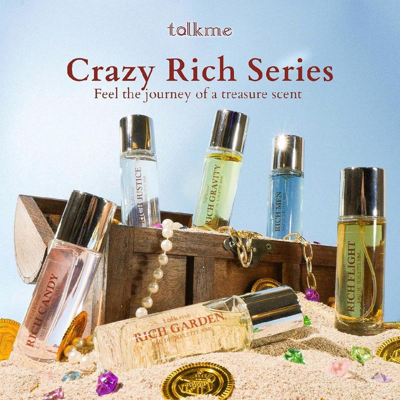 ( 1 BOX ISI 6 PCS ) TALKME RICH SERIES EDT 30 ML Uniseks 2