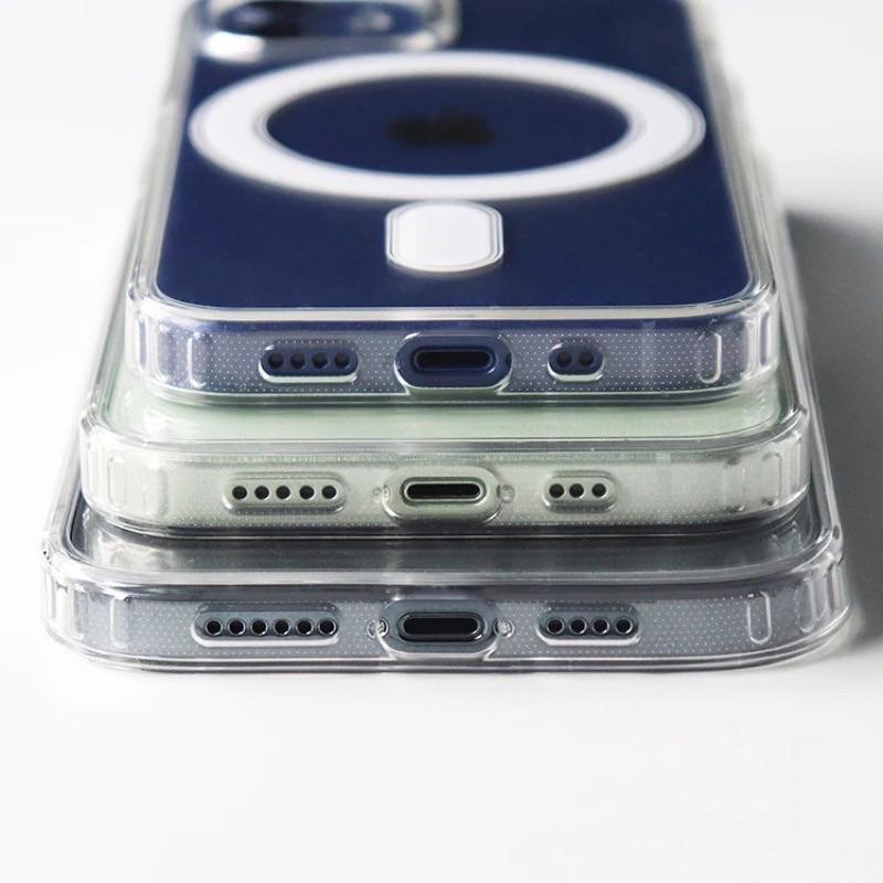 [ + PACK BOX ] Case Magsafe IPHONE 7 7+ 8 8+ SE 2 2020 X XS MAX XR 11 12 13 14 15 16 PRO MAX 14+ 15+ 16+ PLUS Magnetic Case Clear Hybrid Bumper Casing 5