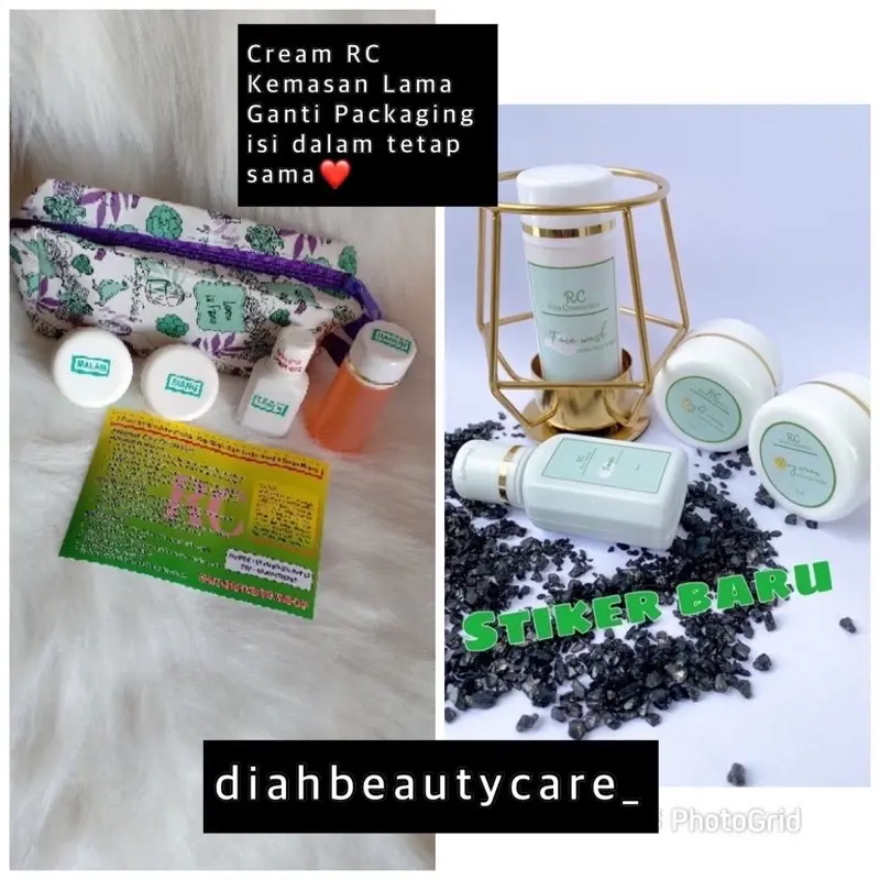CREAM RC ORIGINAL KEMASAN LAMA FRE KOSMETIK CANTIK (10 FREE 1)