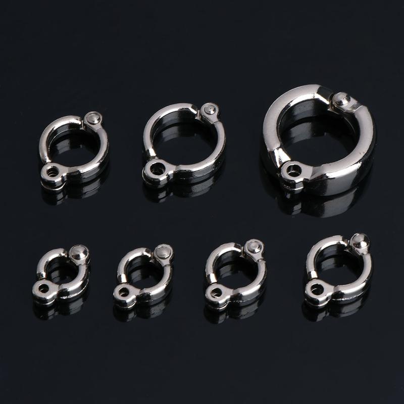 Product Introduction of Bird Foot Rings Metal Parrot Leg Ring Outdoor Fly Training Active Opening Clip Accessories for Small Medium Large Birds 44