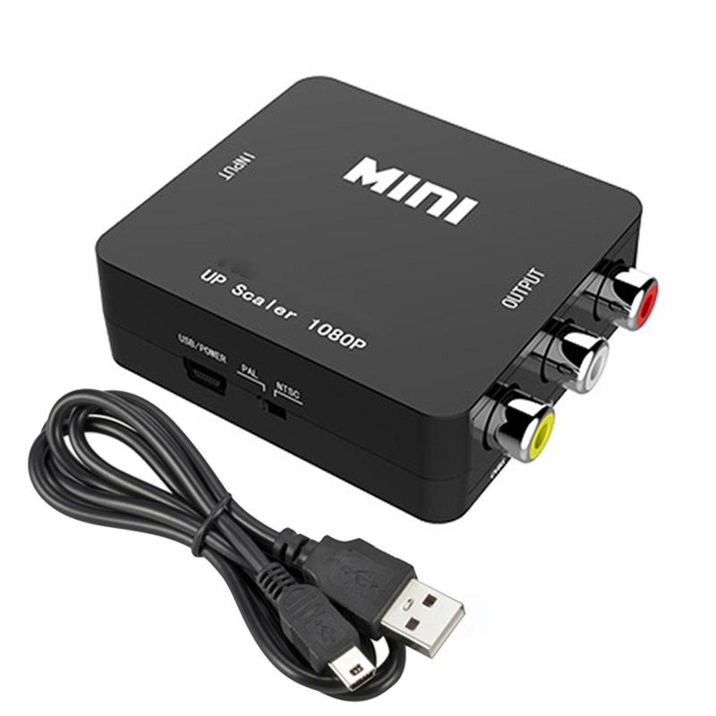 Product Introduction of Bộ chuyển đổi AV sang HDMI, 1 bộ, Hỗ trợ đầu ra độ nét cao 1080p hoặc 720p, Không cần cài đặt trình điều khiển, Cầm Tay, linh hoạt, cắm và chạy Phụ Kiện 94