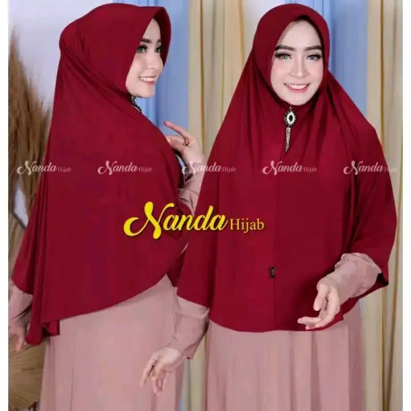 Hijab Instant Jersey Korea Super L Ori By Nanda Hijab