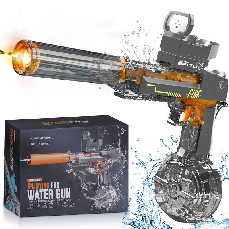 Springtok Electric Water Shooter with LED Lights,Powerful Squirt ...